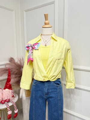 Annie yellow blouse