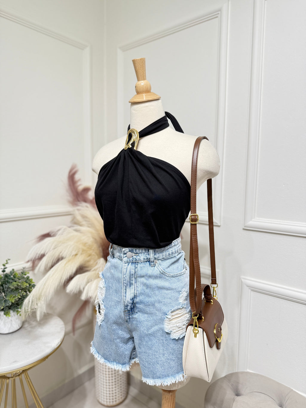 Denim short