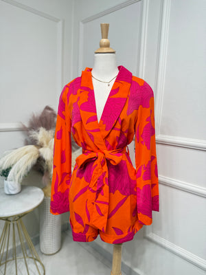 Orange romper