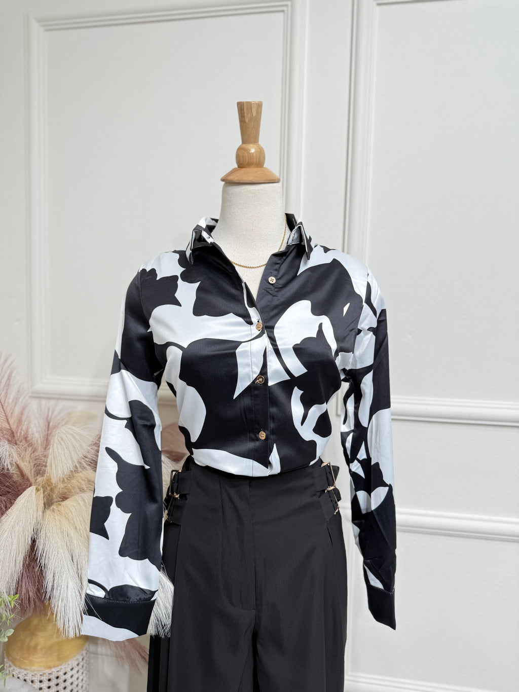 Print blouse
