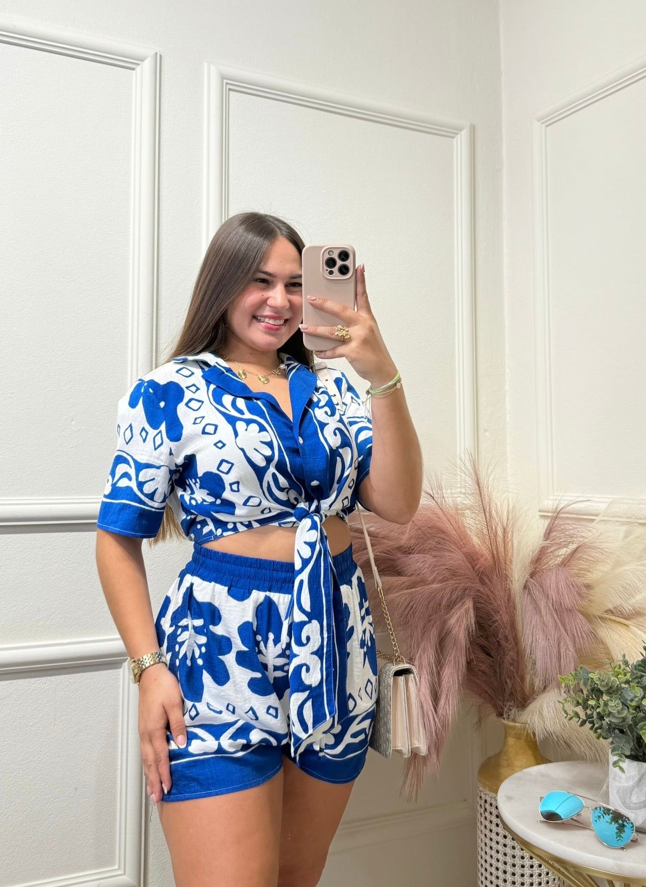 Fancy boho Blue set