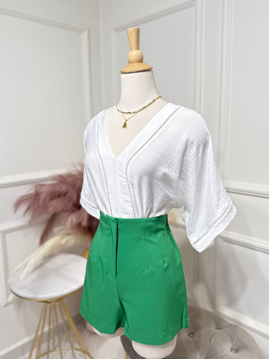Green short