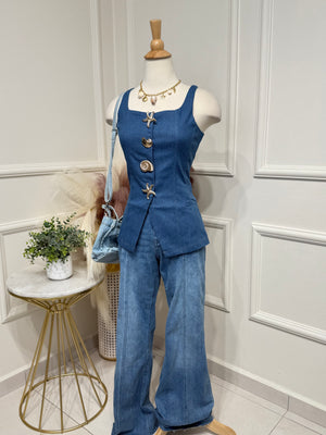 Light Denim Vest