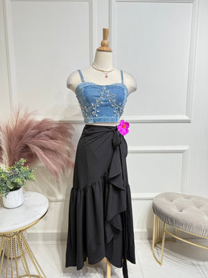Jibarita Black Skirt