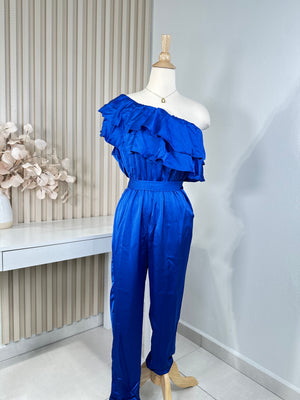 Royal blue jumpsuit