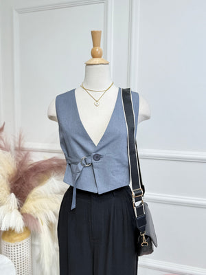 Grey vest