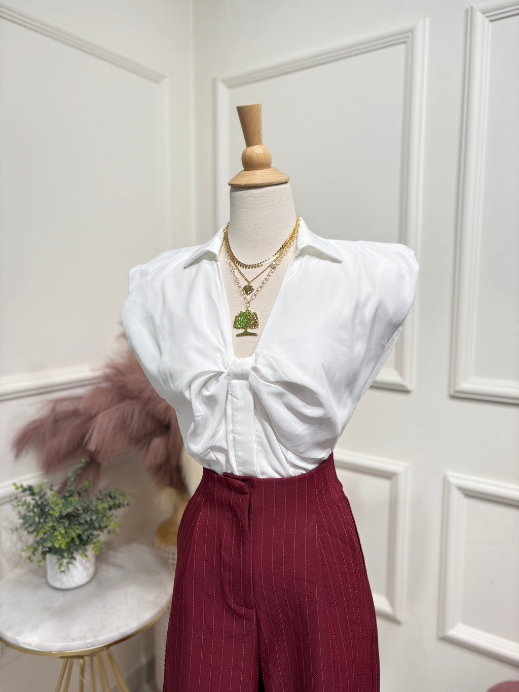 Radiant white blouse