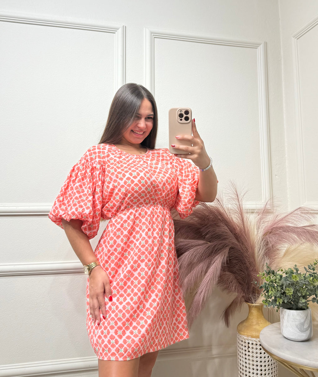 Coral Dress