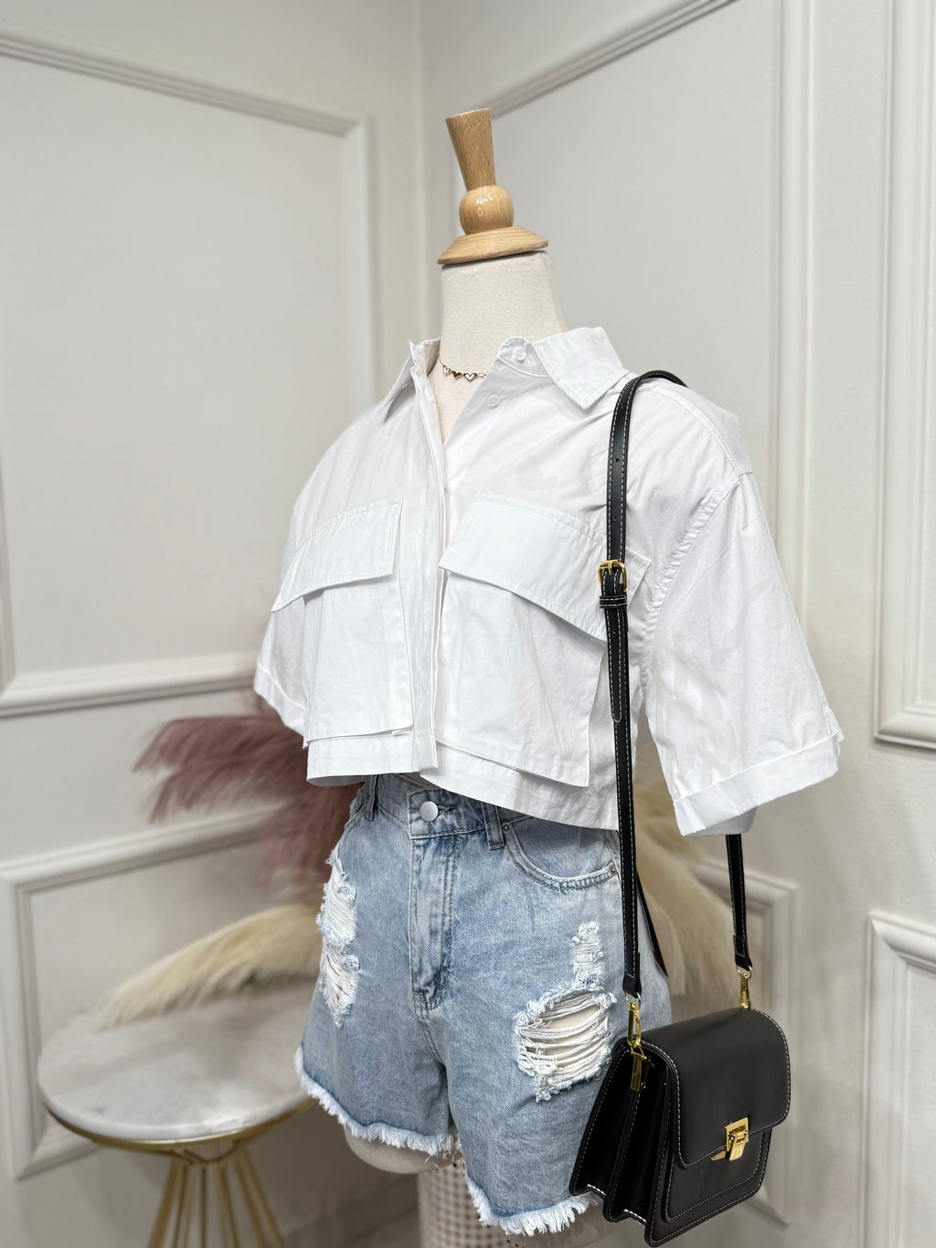 White blouse