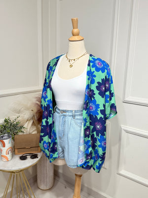 Blue Flowers Blouse