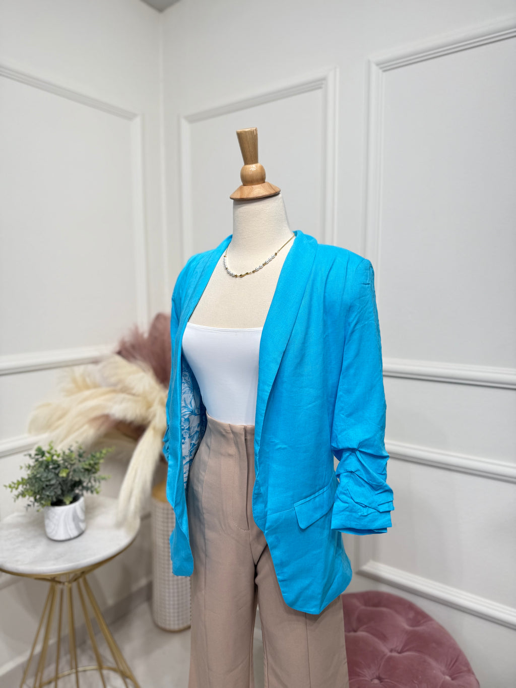 Blue blazer