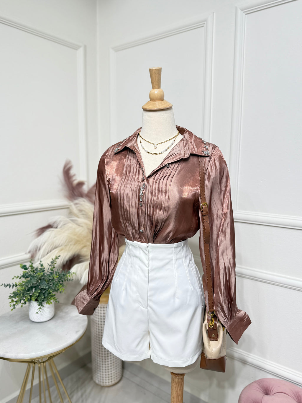 Champagne Blouse