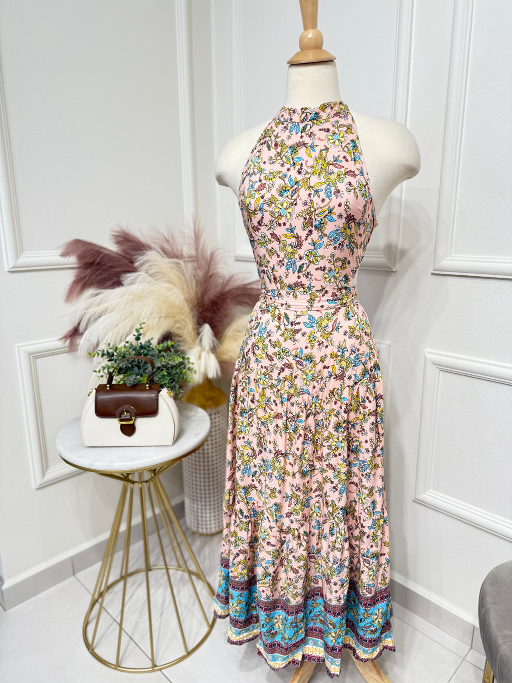 Flowers Midi Dress