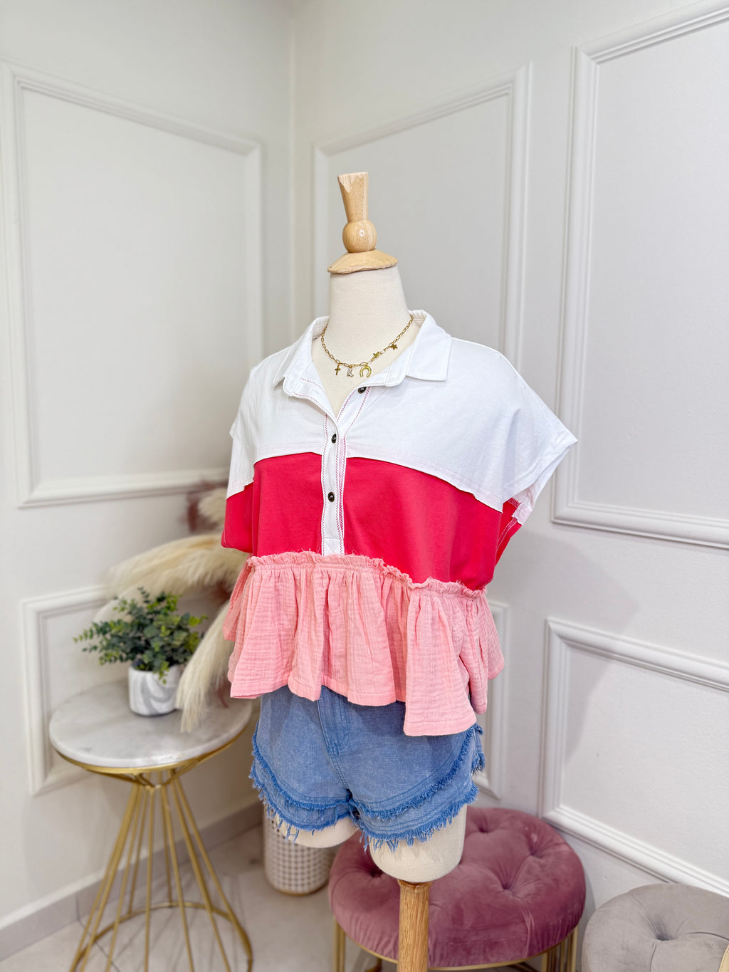 Peachy Blouse