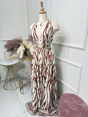 Brown Maxi Dress