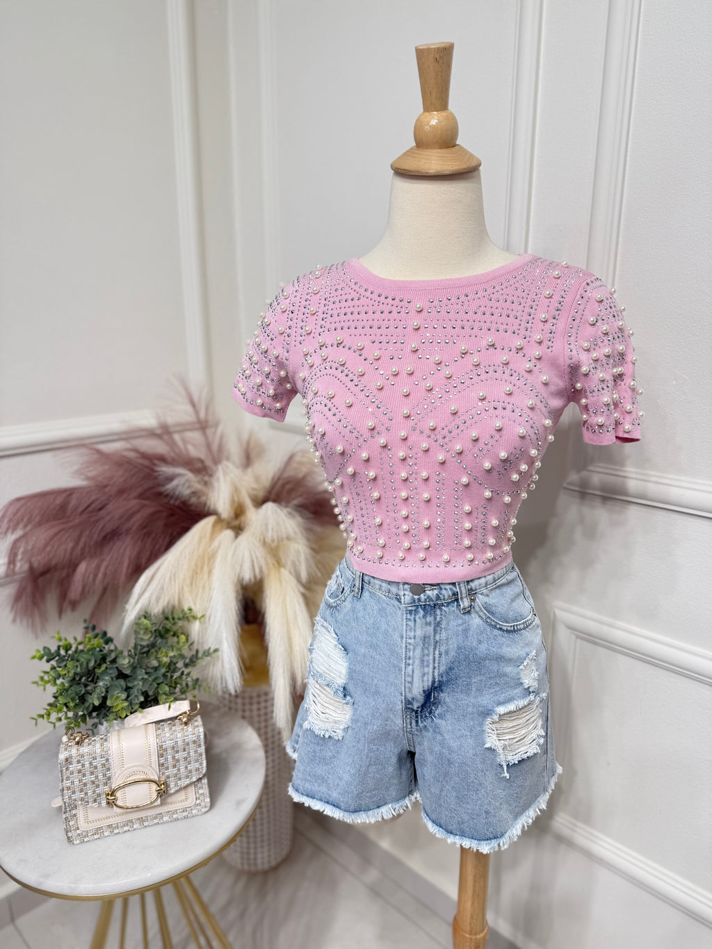 Pearl Pink Top