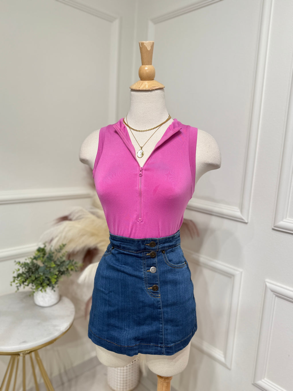 Skort denim