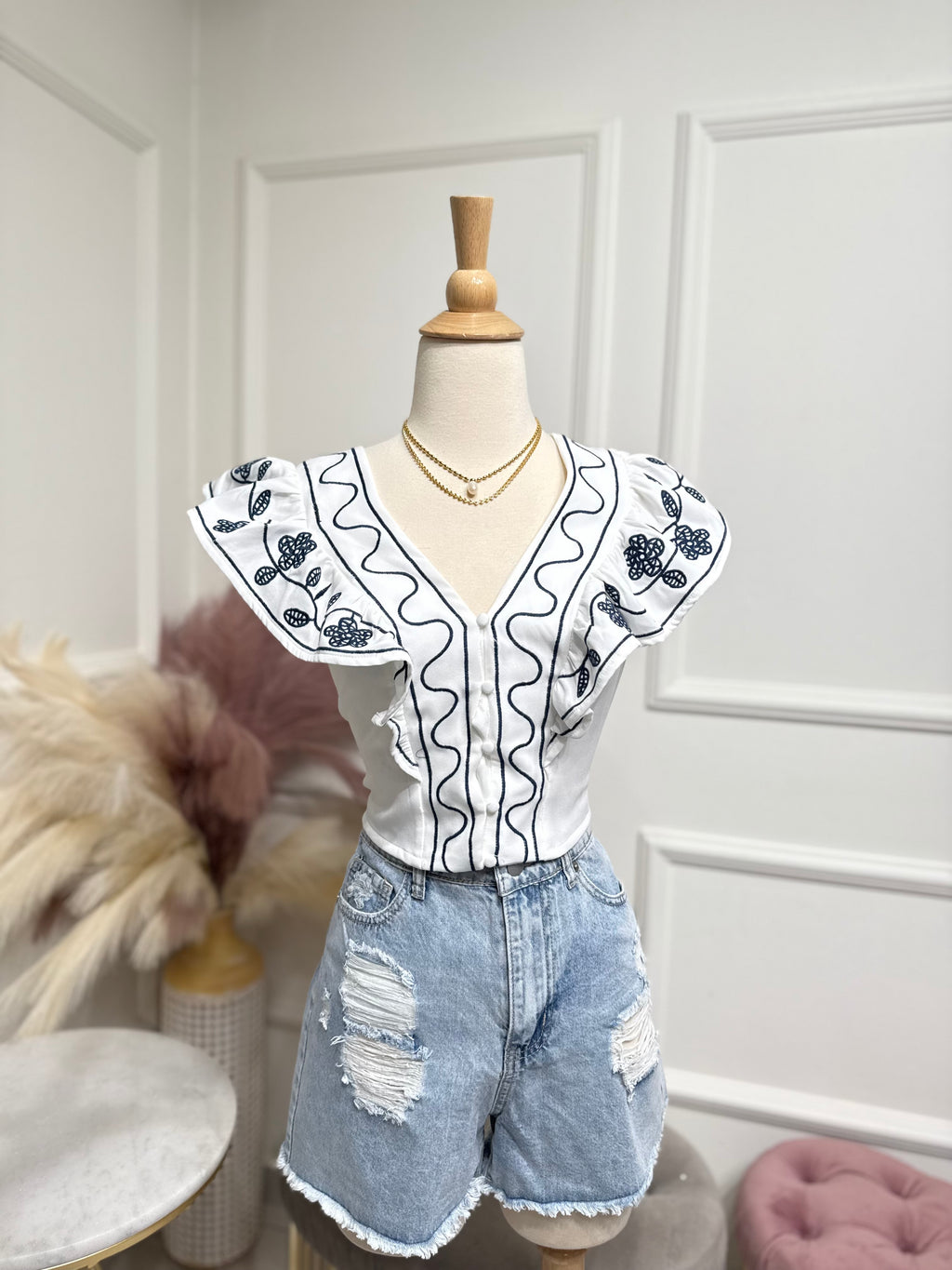 White blouse