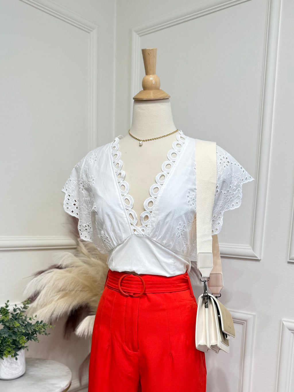 White blouse
