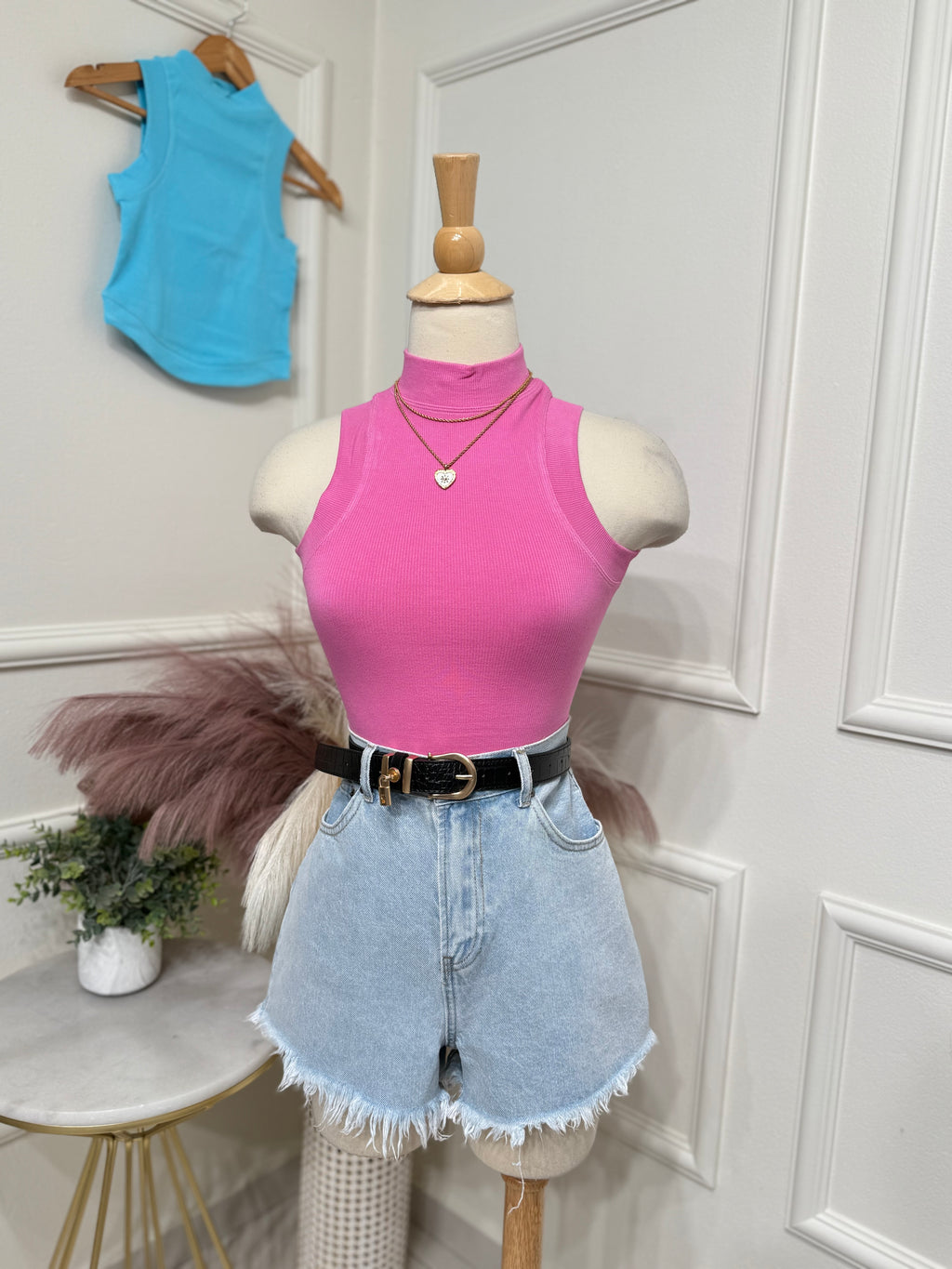 Pink Basic Top