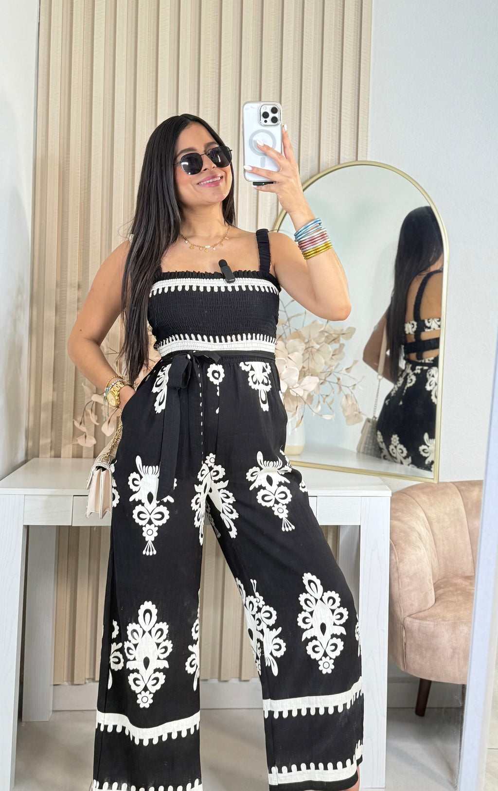 Tropic Black Jumpsuit