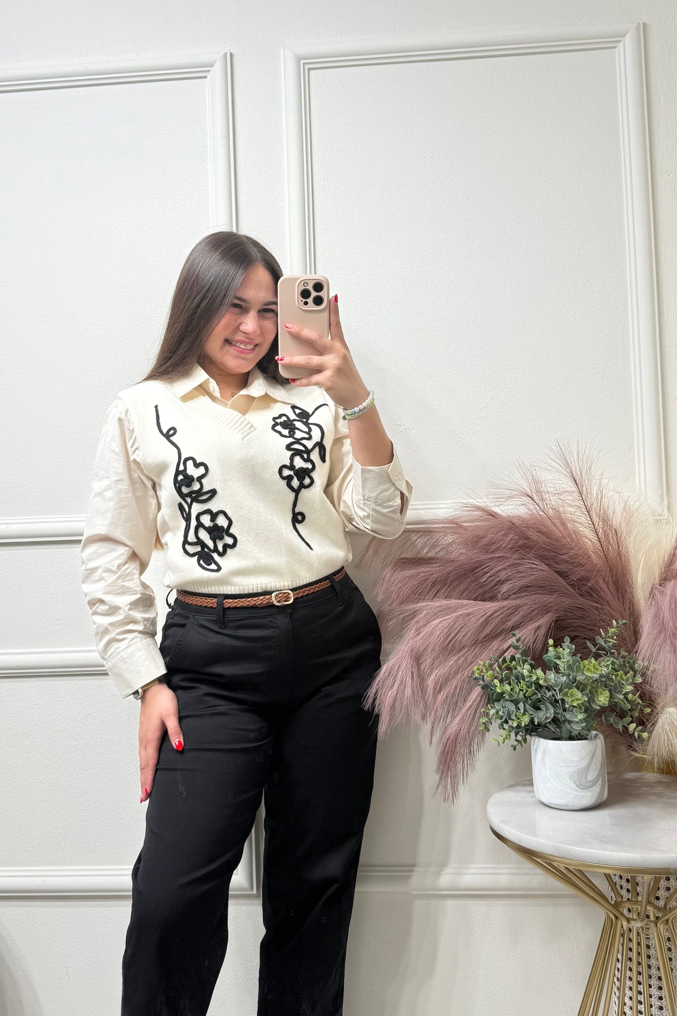 Ivory Doble Blouse