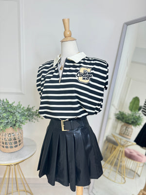 C Blouse Black