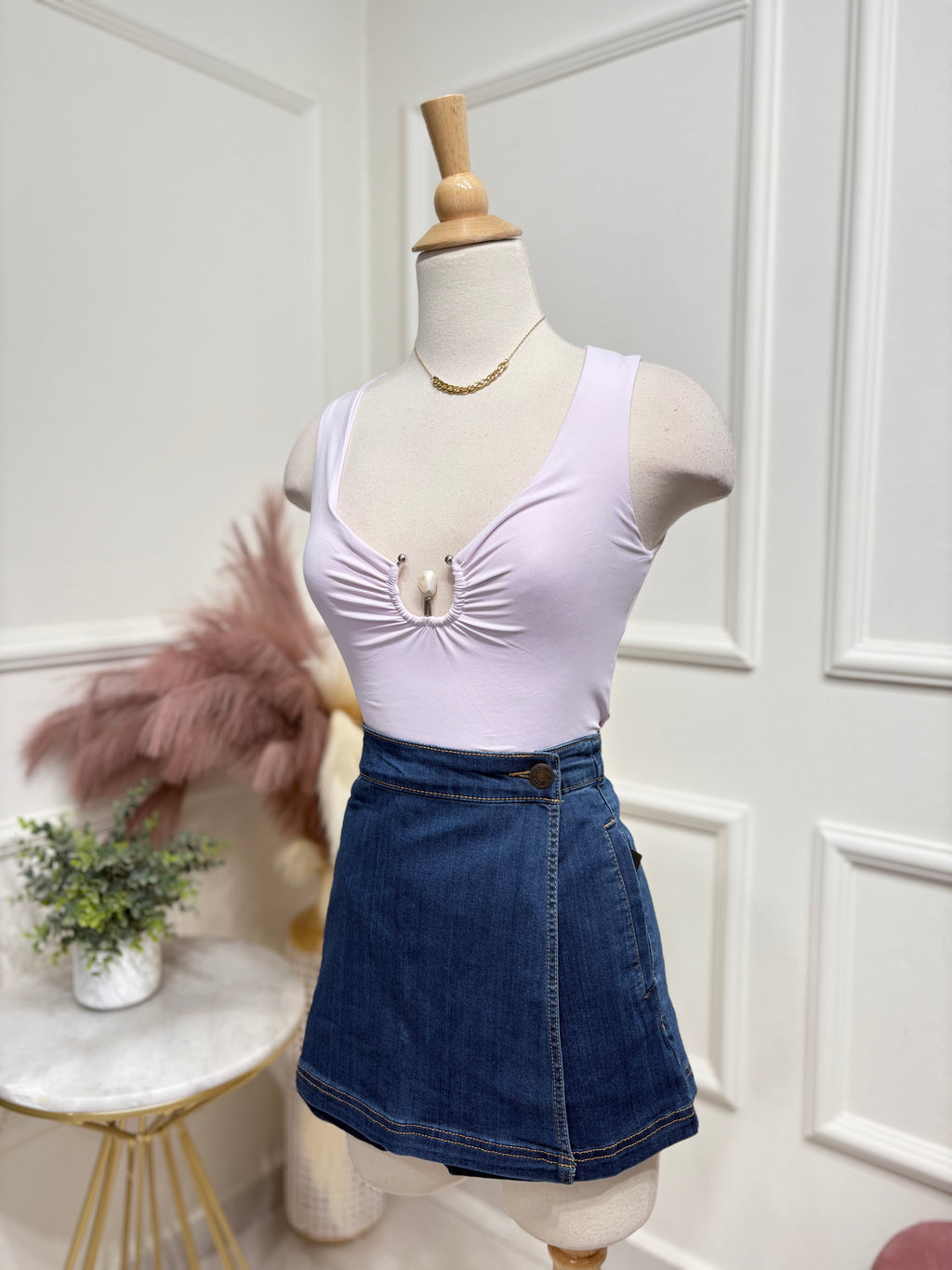 Lavender bodysuit
