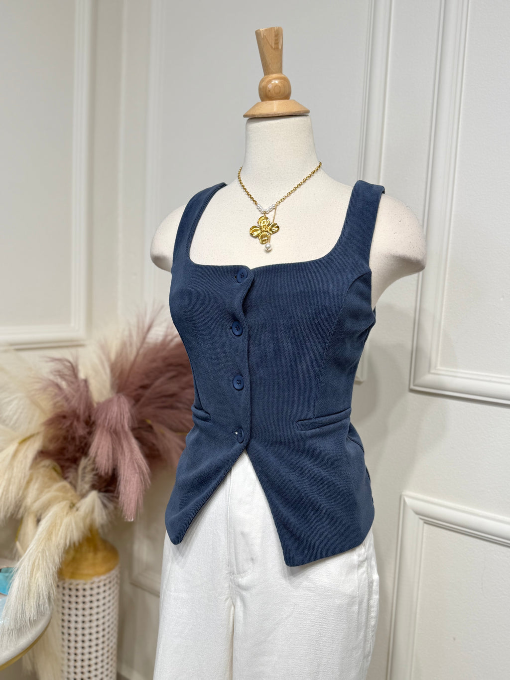 Dark Blue Vest