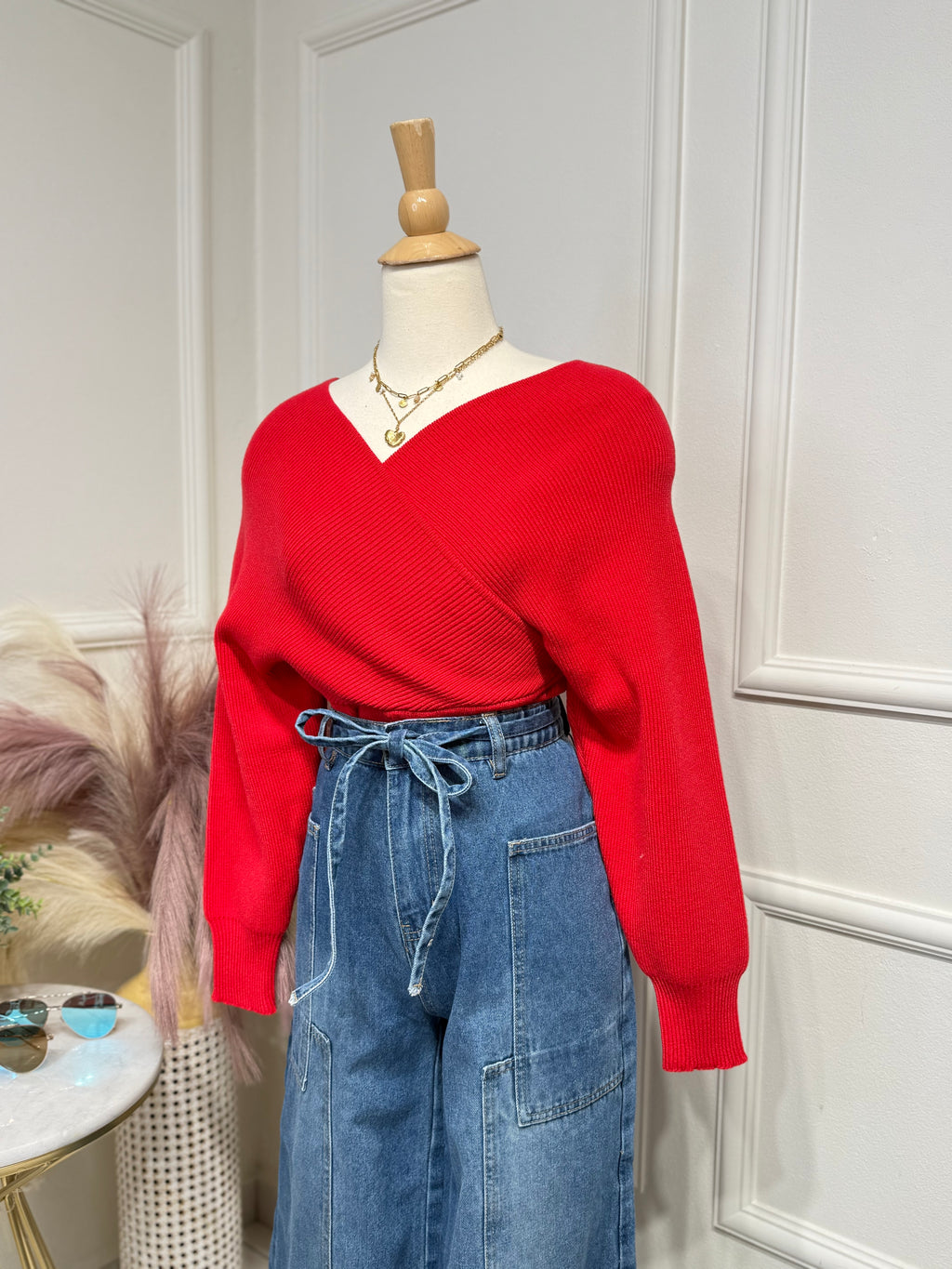 Red Blouse