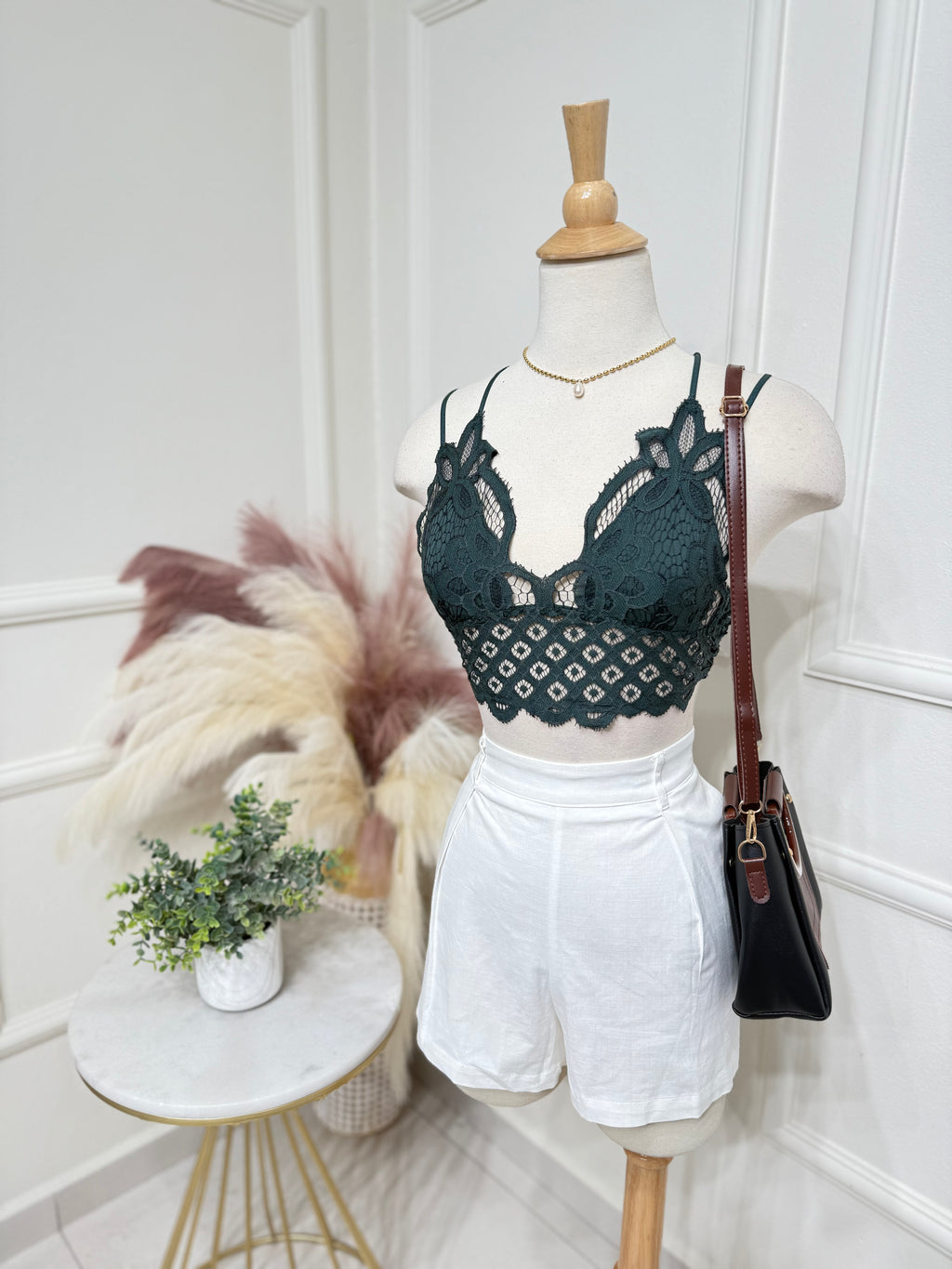Emerald bralette