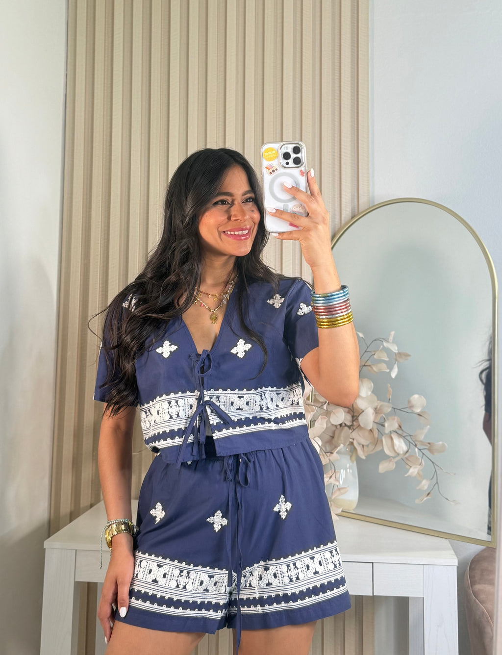 Navy Boho Set