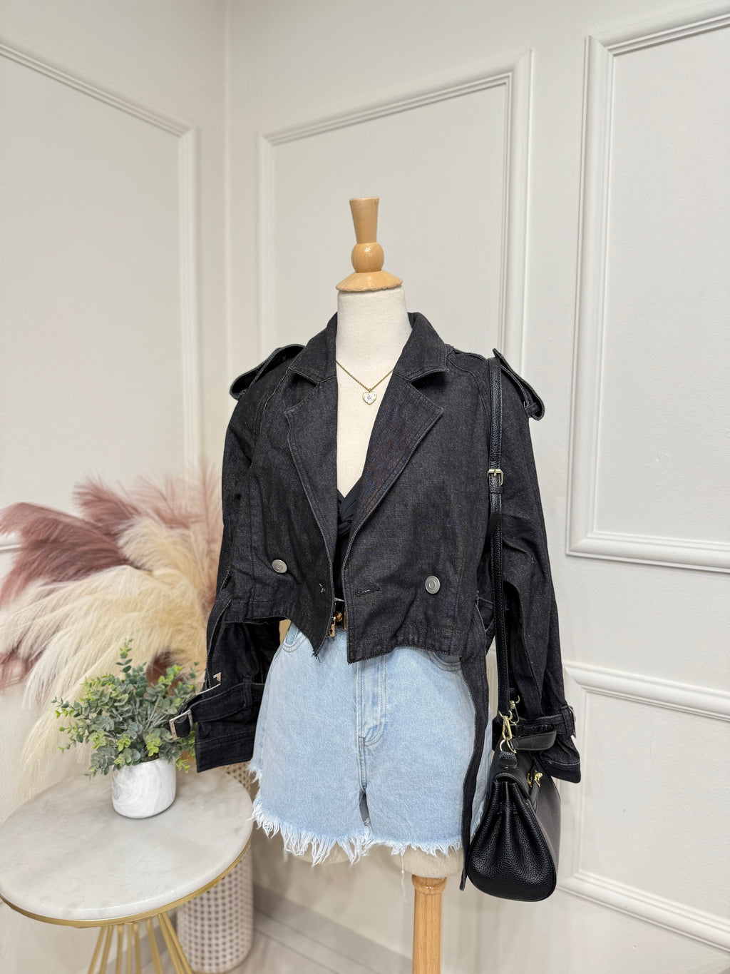 Black Denim Jacket