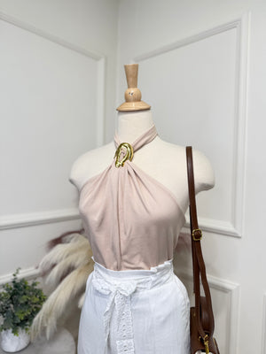 Cream blouse