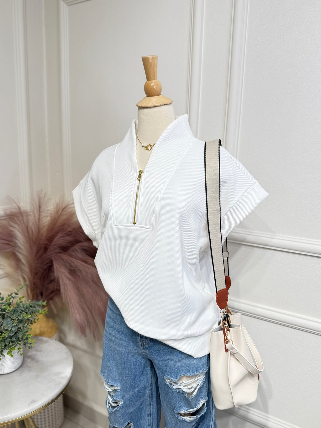 Multi oversized blouse