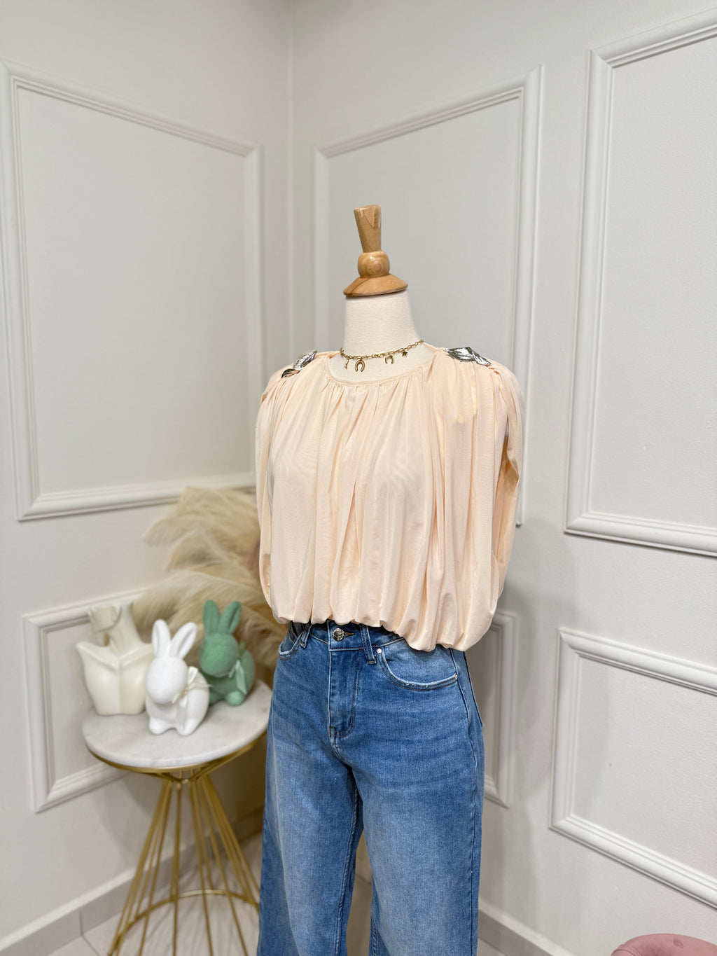 Elegant Ivory Blouse