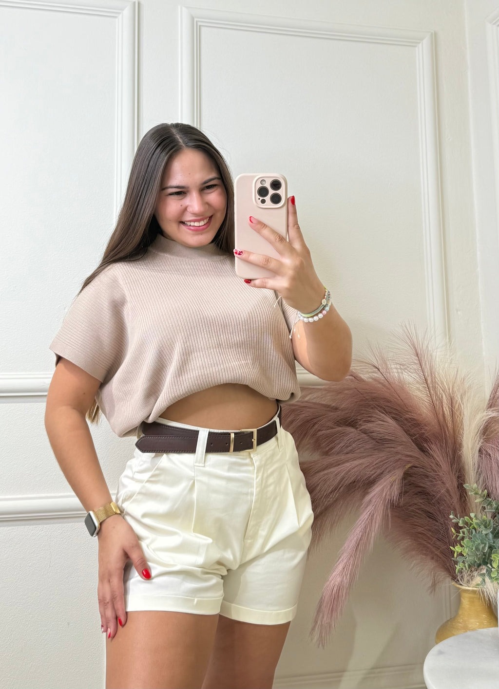 Mocha Blouse