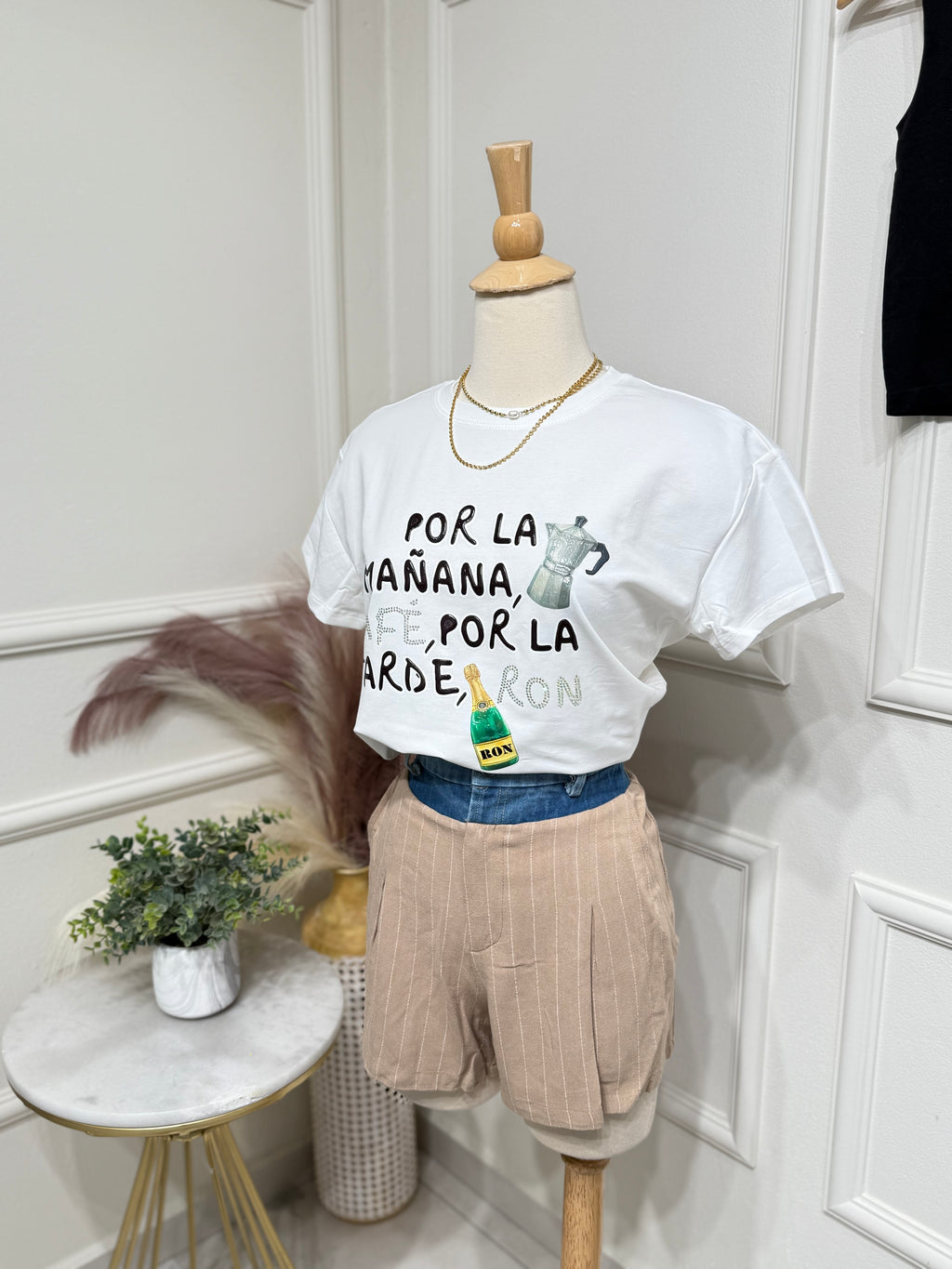 Café y Rum Shirt