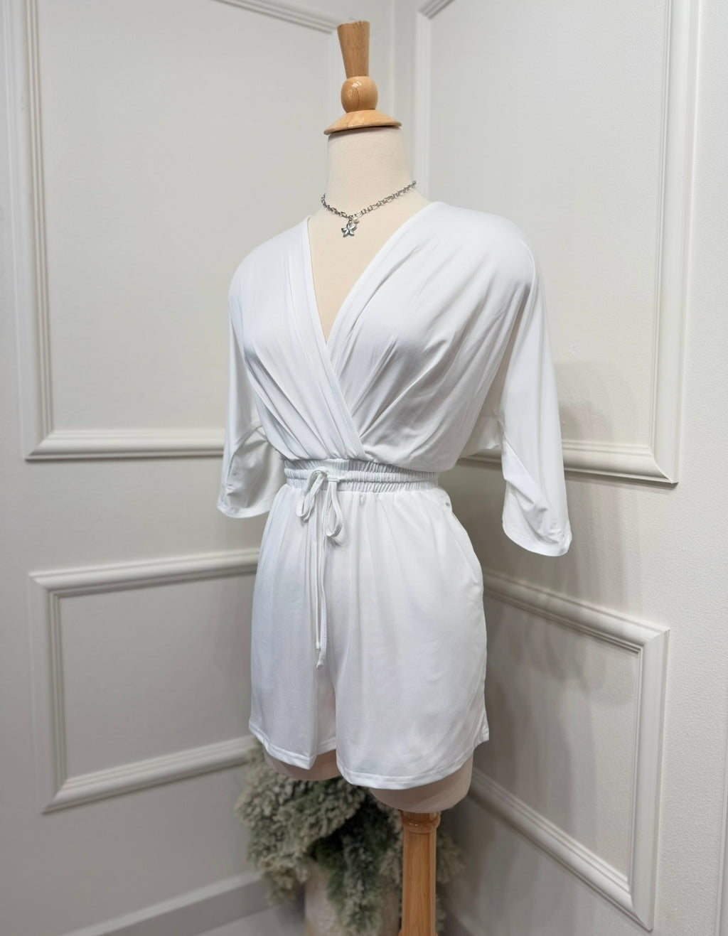 White romper