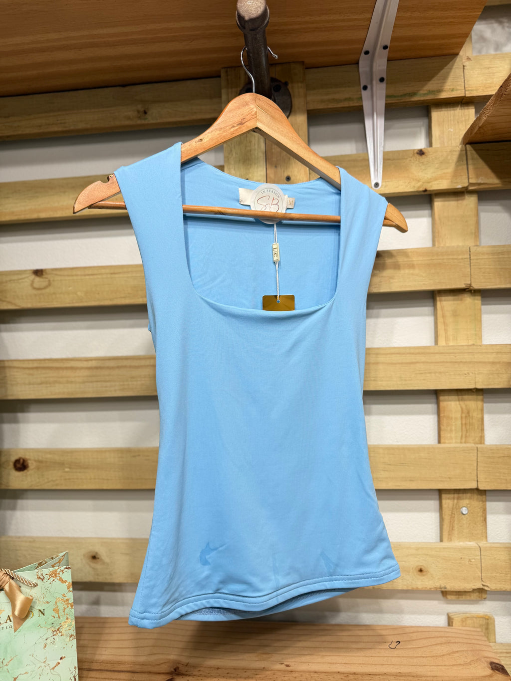 Blue top