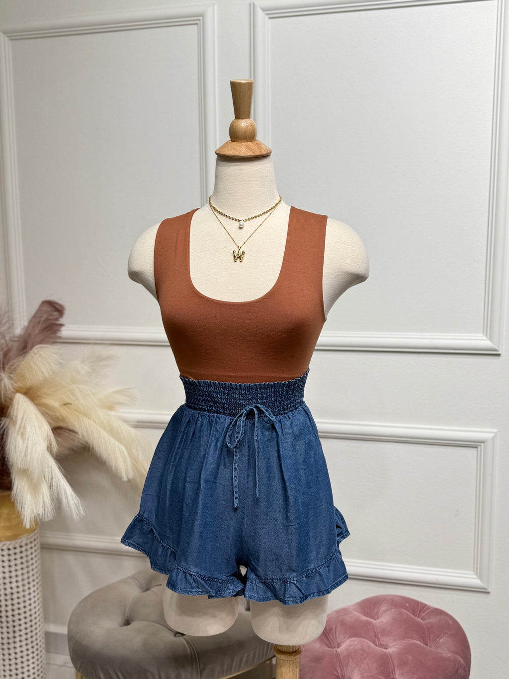 Medium denim Short