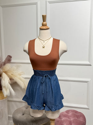 Medium denim Short