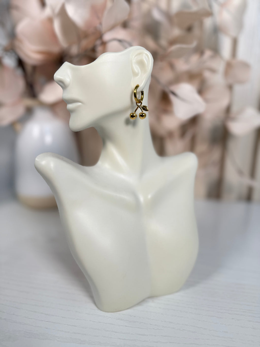 Cherry Gold Earrings