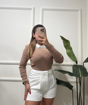 Mocha Blouse