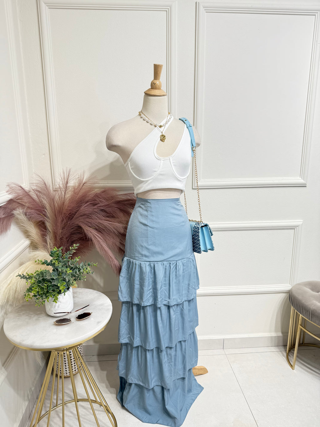 Blue Skirt