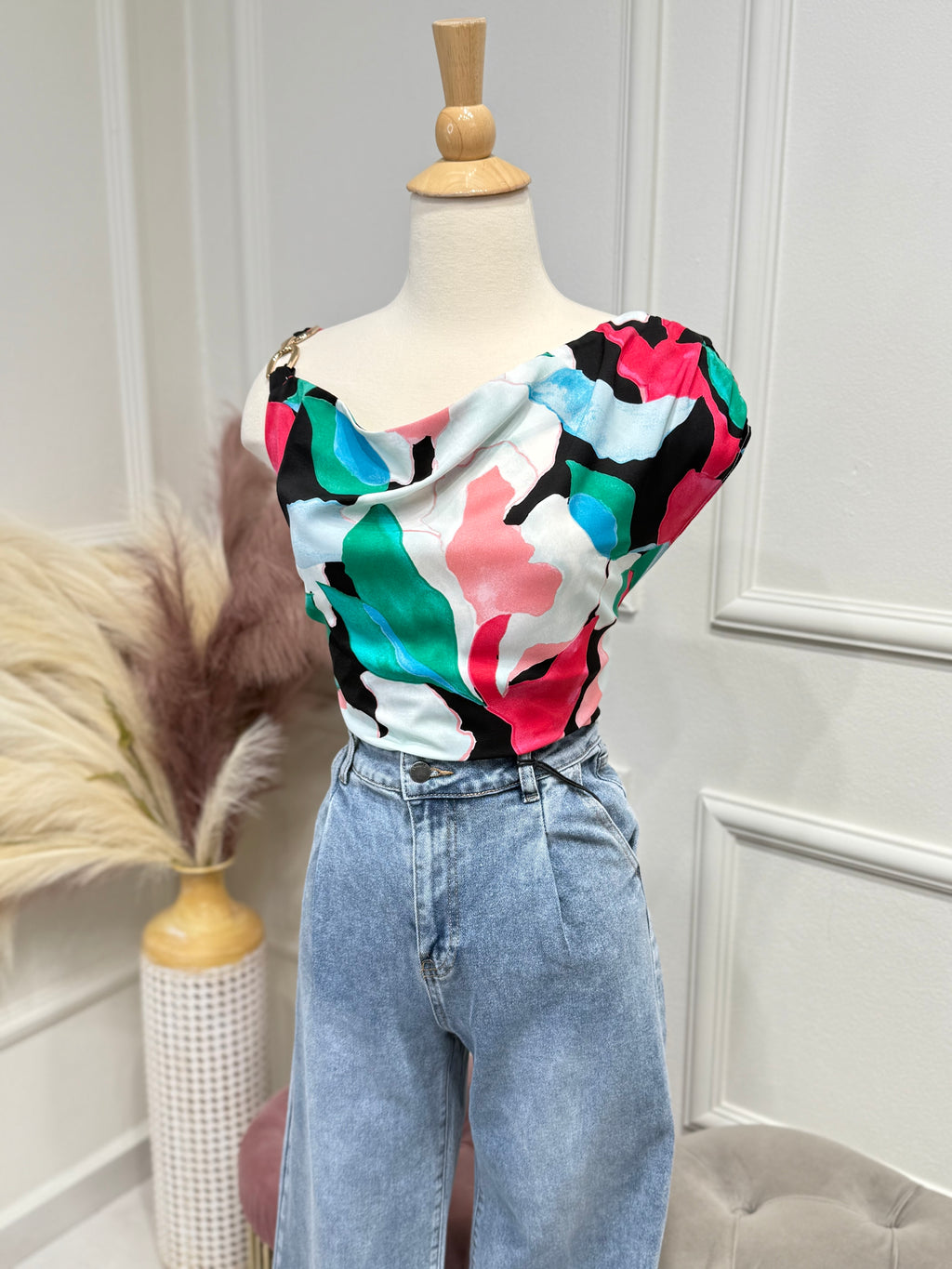 Abstract Blouse