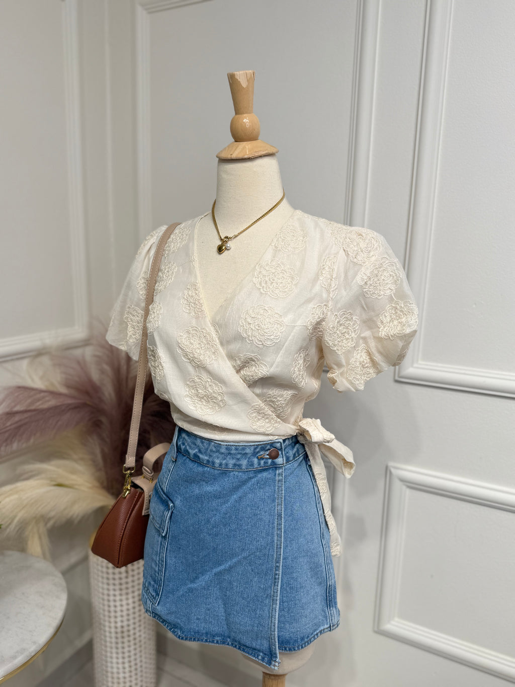Cream Blouse