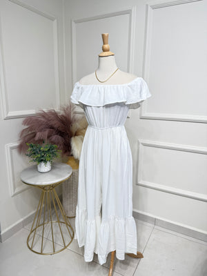 Jumpsuit white
