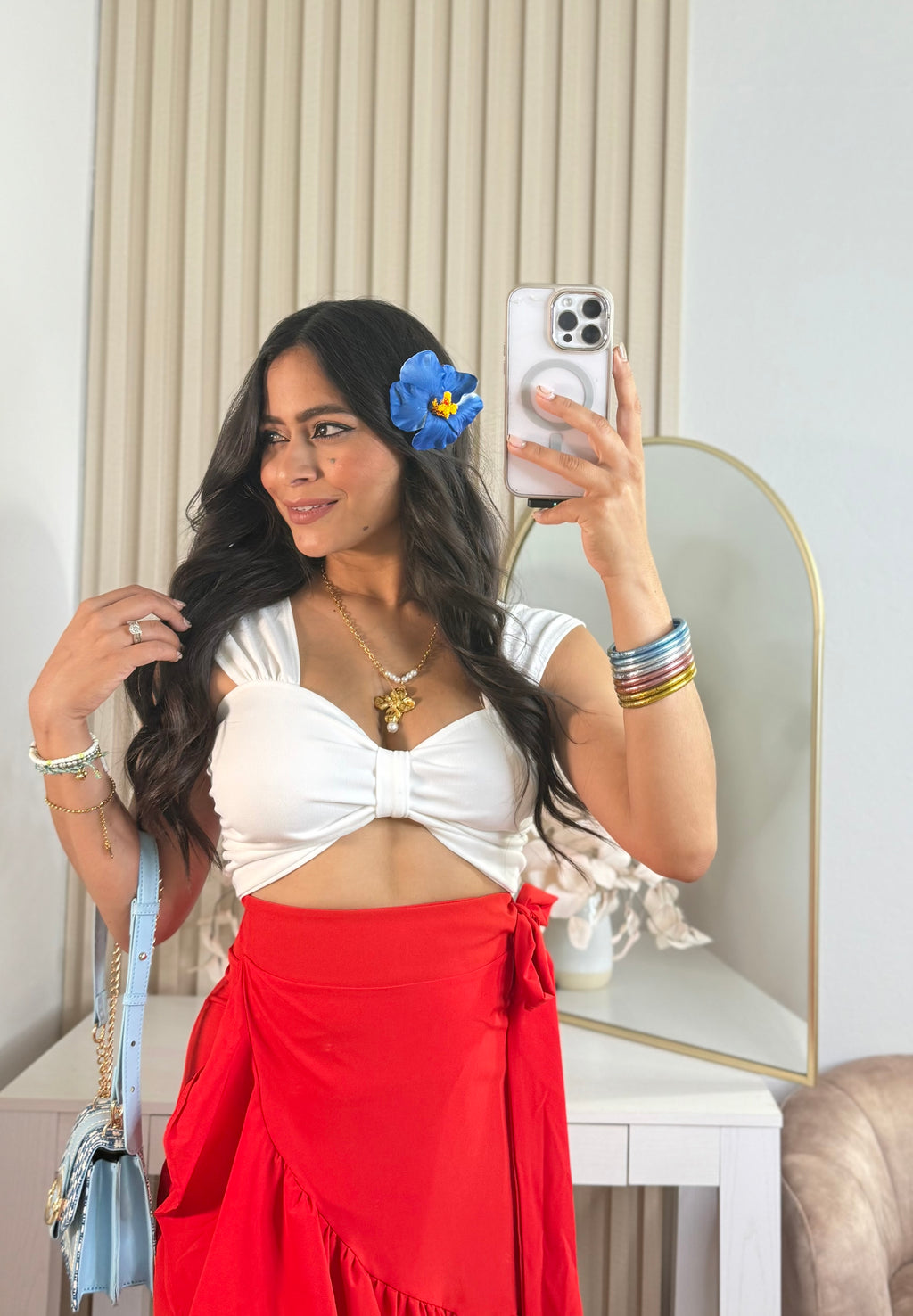 Isla White Top