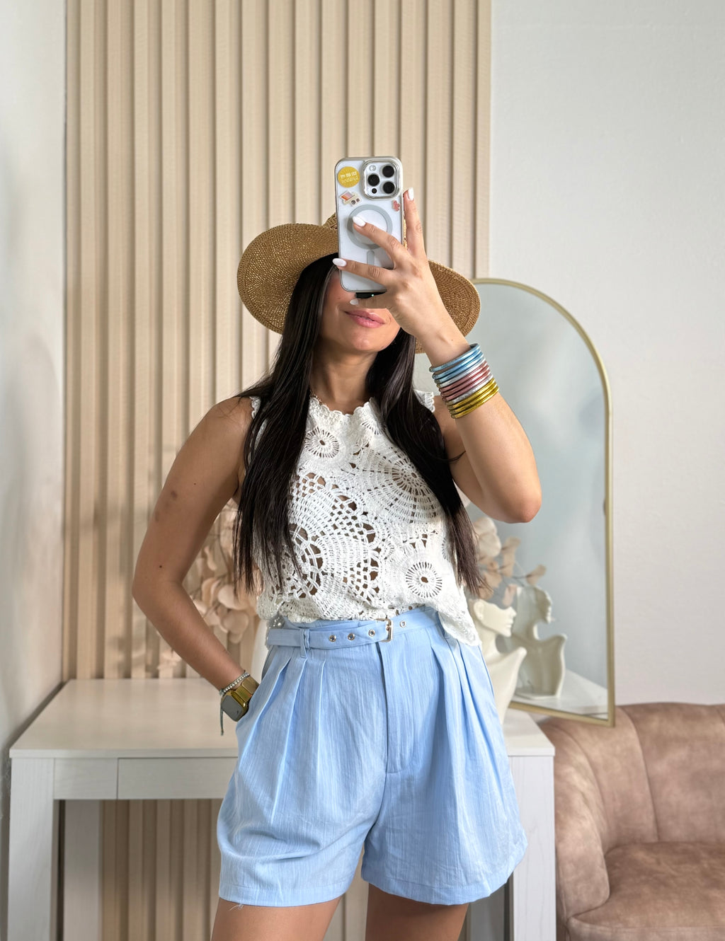 Baby Blue Short